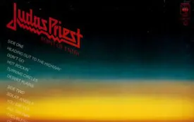 JUDAS PRIEST - POINT OF ENTRY - tył okładki