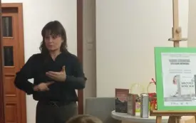 Spotkanie autorksie z Karin Lednicką, autorką książki "Krzywy kości&oacute;ł"