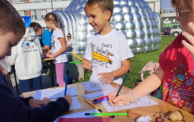 KOSMOS PRZED BIBLIOTEKĄ! MOBILNE PLANETARIUM. PROJEKT "NAUKA MIĘDZY SŁOWAMI"