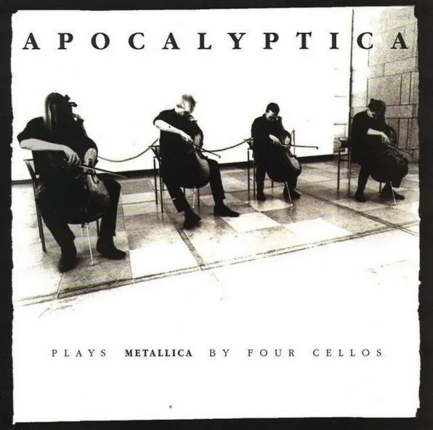APOCALYPTICA - Plays Metallica By Four Cellos. Okładka płyty
