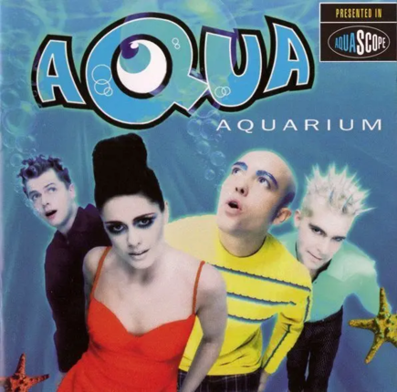 AQUA - Aquarium. Okładka płyty