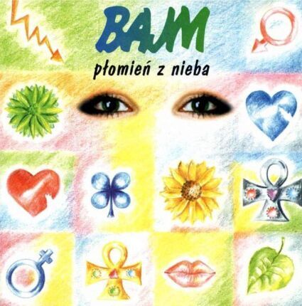 BAJM - Płomień z nieba. Okładka płyty