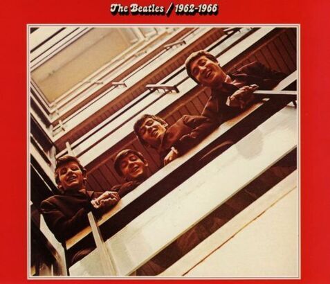 BEATLES - 1962-1966. Okładka płyty
