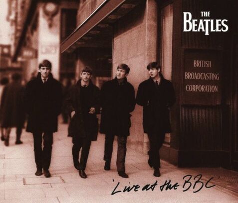 BEATLES - Live At The BBC. Okładka płyty