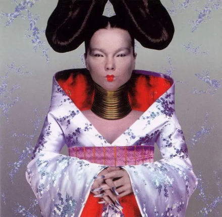 BJÖRK - Homogenic. Okładka płyty