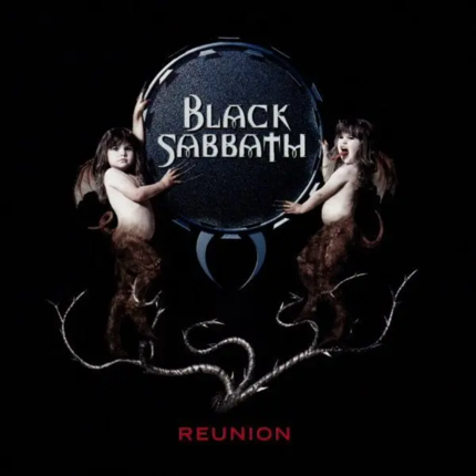 BLACK SABBATH - Reunion. Okładka płyty