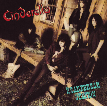 CINDERELLA - Heartbreak Station. Okładka płyty
