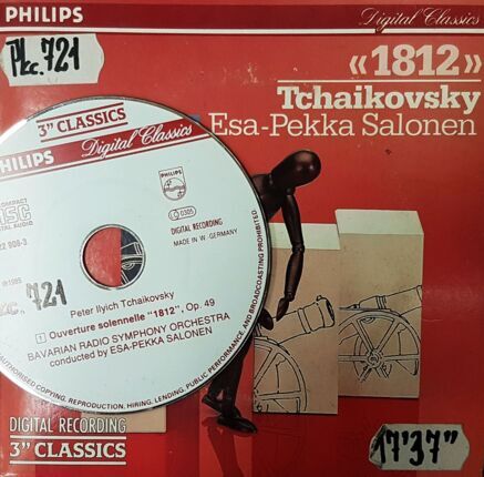 CZAJKOWSKI PIOTR - Ouverture solennelle 1812, op. 49. Okładka płyty