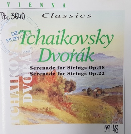 Zdjęcie do CZAJKOWSKI PIOTR, DVORAK ANTONIN - Serenade for Strings op. 48, Serenade for Strings op. 22