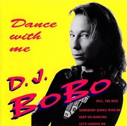 DJ BOBO - Dance With Me. Okładka płyty