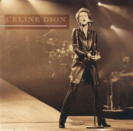DION CELINE - Live A Paris. Okładka płyty