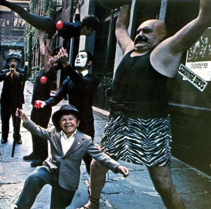DOORS - Strange Days. Okładka płyty