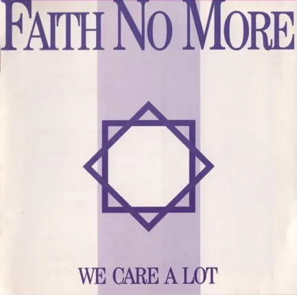 FAITH NO MORE - We Care A Lot. Okładka płyty