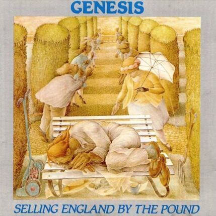 GENESIS - Selling England By The Pound. Okładka płyty