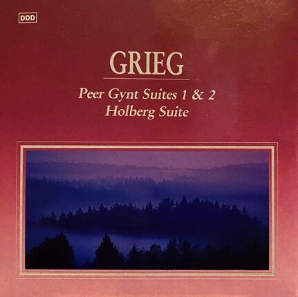 GRIEG EDVARD - Peer Gynt Suites 1 & 2, Holberg Suite. Okładka płyty