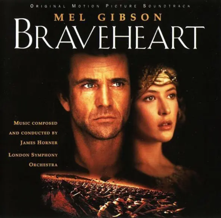 HORNER JAMES - Braveheart. Okładka płyty