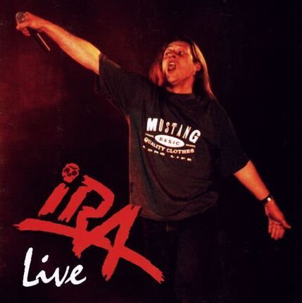 IRA - Live. Okładka płyty