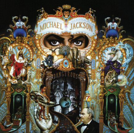 JACKSON MICHAEL - Dangerous. Okładka płyty