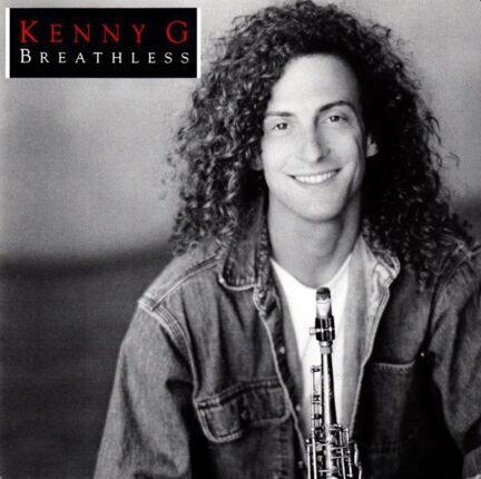 KENNY G - Breathless. Okładka płyty
