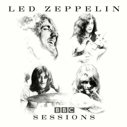 LED ZEPPELIN - BBC Sessions. Okładka płyty
