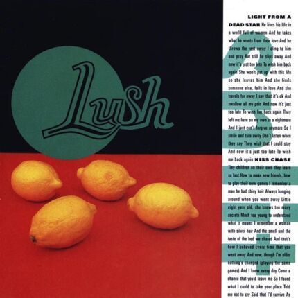 LUSH - Split. Okładka płyty