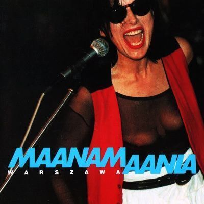 MAANAM - Maanamaania Warszawa. Okładka płyty