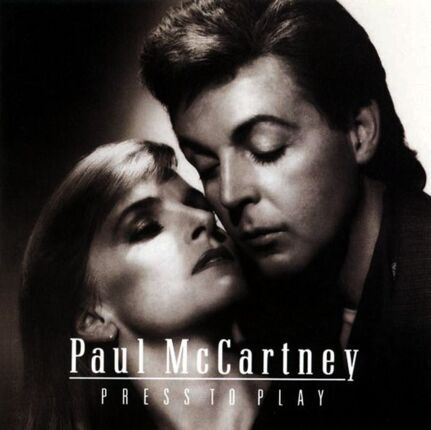 McCARTNEY PAUL - Press To Play. Okładka płyty