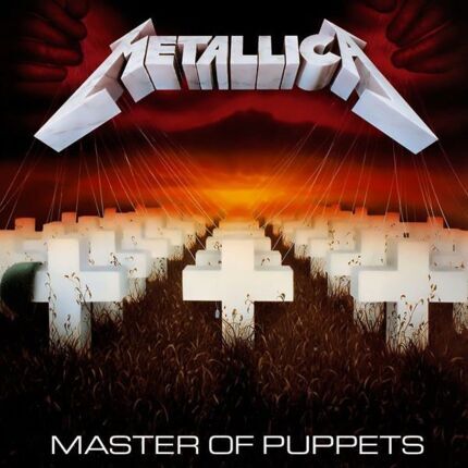 METALLICA - Master Of Puppets. Okładka płyty