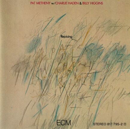 METHENY PAT, HADEN CHARLIE, HIGGINS BILLY - Rejoicing. Okładka płyty