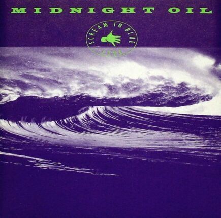 MIDNIGHT OIL - Scream In Blue. Live. Okładka płyty
