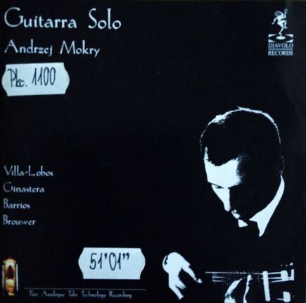 MOKRY ANDRZEJ - Guitarra Solo. Okładka płyty