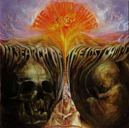 MOODY BLUES - In Search Of The Lost Chord. Okładka płyty