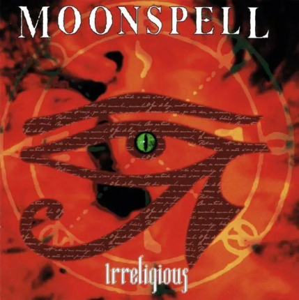 MOONSPELL - Irreligious. Okładka płyty