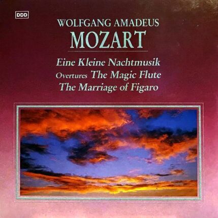 MOZART WOLFGANG AMADEUSZ - Eine Kleine Nachtmusik, Overtures The Magic Flute, The Marriage Of Figaro, German Dances No. 1 & 2. Okładka płyty