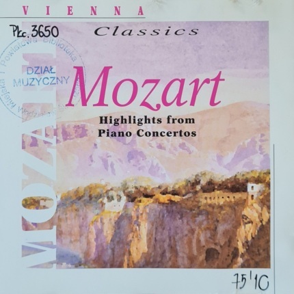 Zdjęcie do MOZART WOLFGANG AMADEUSZ - Highlights From Piano Concertos
