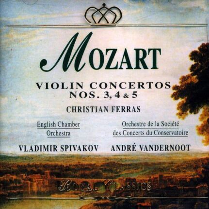 Zdjęcie do MOZART WOLFGANG AMADEUSZ - Violin Concertos Nos. 3, 4 &amp; 5