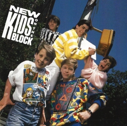 NEW KIDS ON THE BLOCK - New Kids On The Block. Okładka płyty