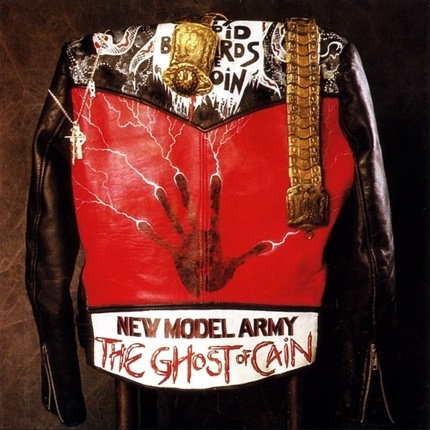 NEW MODEL ARMY - Ghost Of Cain. Okładka płyty