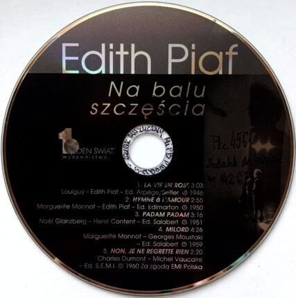 Zdjęcie do PIAF EDITH - Na balu szczęścia