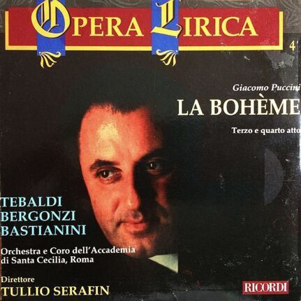 PUCCINI GIACOMO - La Boheme II. Okładka płyty