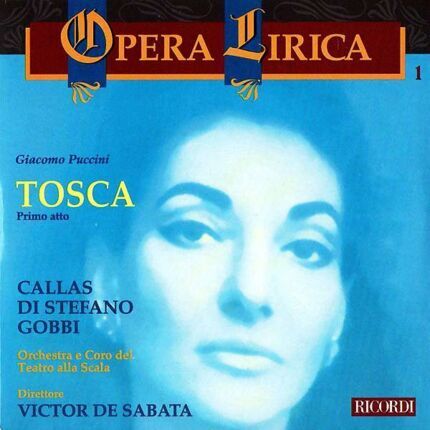 PUCCINI GIACOMO - Tosca I. Okładka płyty