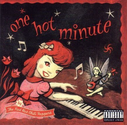 RED HOT CHILI PEPPERS - One Hot Minute. Okładka płyty