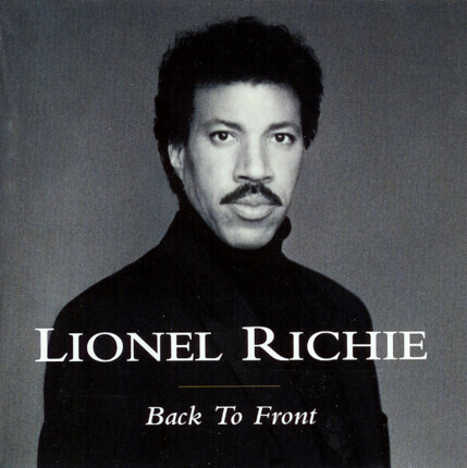 RICHIE LIONEL - Back To Front. Okładka płyty