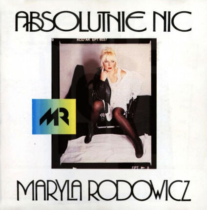 RODOWICZ MARYLA - Absolutnie nic. Okładka płyty