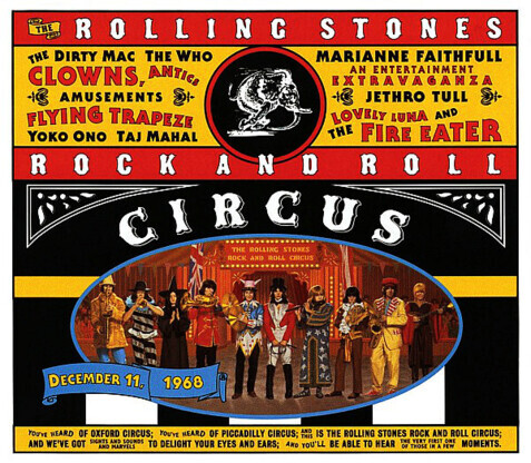 ROLLING STONES - Rock And Roll Circus. Okładka płyty
