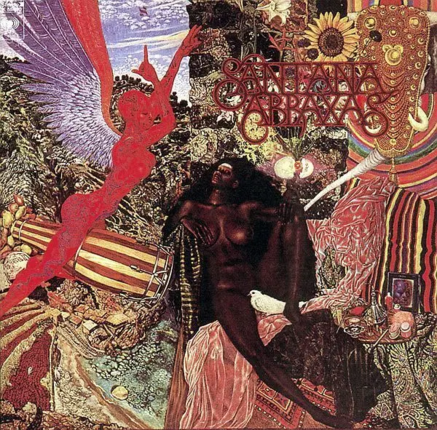 SANTANA - Abraxas. Okładka płyty