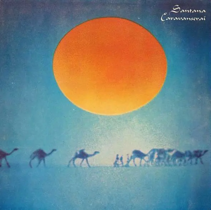 SANTANA - Caravanserai. Okładka płyty
