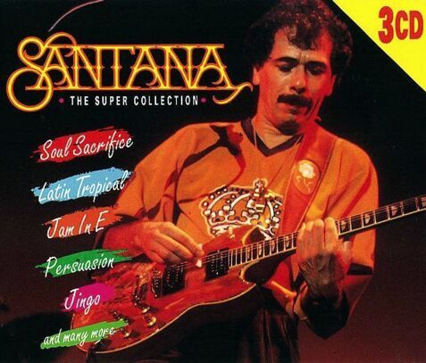 SANTANA - Super Collection. Okładka płyty