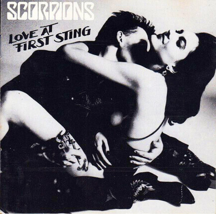 SCORPIONS - Love At First Sting. Okładka płyty