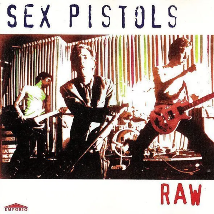 SEX PISTOLS - Raw. Okładka płyty